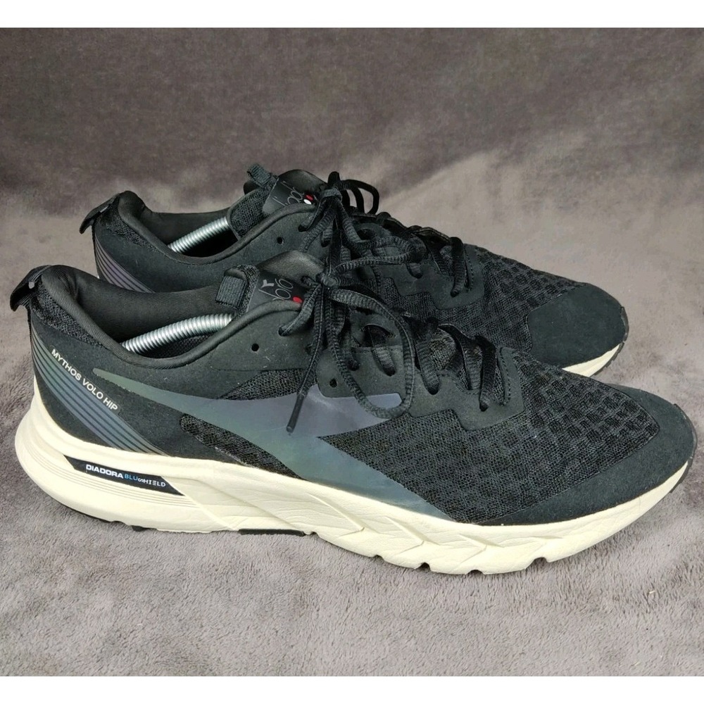 Diadora Blushield Mythos Volo Hip Running  Mens Black Sneakers Shoes Size 12.5‎